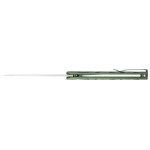 Ніж складаний туристичний Ruike P878-AG, (8.7 см) 14C28N / 6063Aluminum зелений