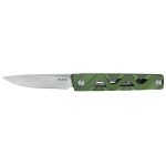 Ніж складаний туристичний Ruike P878-AG, (8.7 см) 14C28N / 6063Aluminum зелений
