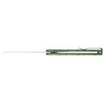 Ніж складаний туристичний Ruike P878-AG, (8.7 см) 14C28N / 6063Aluminum зелений