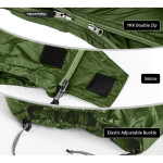 Спальний мішок з натуральним пухом Naturehike CWM295 CNK2300SD013, зелений