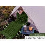 Спальний мішок з натуральним пухом Naturehike CWM295 CNK2300SD013, зелений