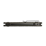 Ніж складаний туристичний Ruike P122-MB, (9.2 см) 14C28N / мікарта коричневий