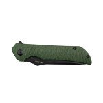 Ніж складаний туристичний Ruike P123-MG, (9.2 см) 14C28N / мікарта темно-зелений