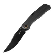 Ніж складаний туристичний Ruike P882-B, (8.5 см) 12С27 /  G10 чорний