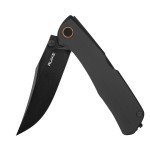Ніж складаний туристичний Ruike P882-B, (8.5 см) 12С27 /  G10 чорний