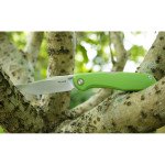 Ніж складаний туристичний Ruike P882-G, (8.5 см) 12C27 / G10 зелений