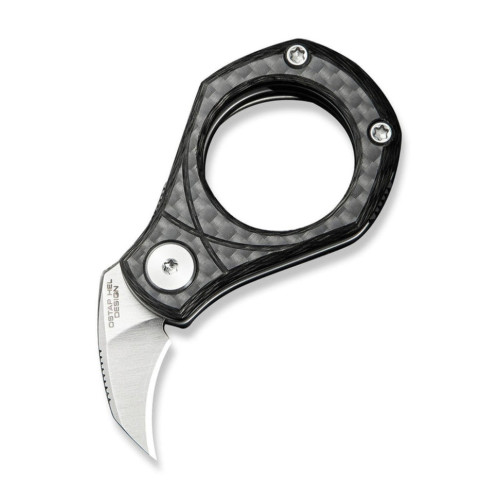 Ніж складаний кишеньковий Civivi Pyrus, (1.6 см) 14C28N / Carbon Fiber темно-сірий