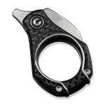 Ніж складаний кишеньковий Civivi Pyrus, (1.6 см) 14C28N / Carbon Fiber темно-сірий