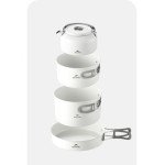 Чайник з керамічним антипригарним покриттям Naturehike CNK2450CF013 0,8 л, алюміній, білий