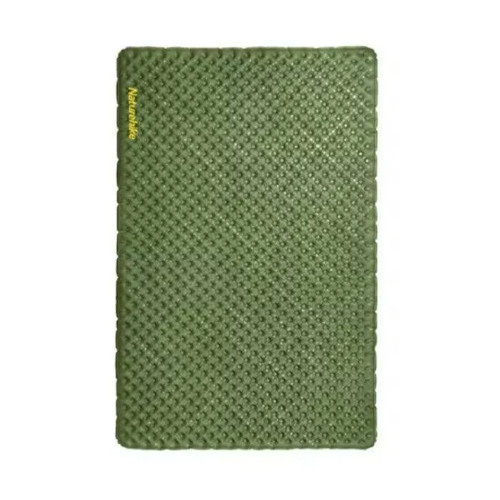 Матрац туристичний надувний двомісний  Naturehike CNK2450WS014, надлегкий, 200х132х8 см, зелений  із мішком для надування