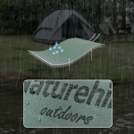 Намет тримісний автоматичний Naturehike NH21ZP008, оливково-зелений