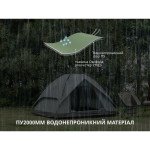 Намет тримісний автоматичний Naturehike NH21ZP008, оливково-зелений