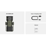 Фумігатор-ліхтар-powerbank кемпінговий Flextail Evo Repel, зелений