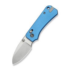 Ніж складаний кишеньковий Civivi Baby Banter 2, (5.9 см) Nitro-V / Aluminum синій