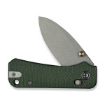 Ніж складаний кишеньковий Civivi Baby Banter 2, (5.9 см) Nitro-V / Micarta темно-зелений