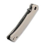 Ніж складаний туристичний Civivi Merit, (8.3 см) Damascus / G10 сірий
