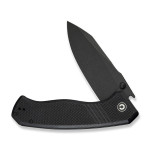 Ніж складаний туристичний Civivi Placoid, (9.3 см) 14C28N / G10 чорний