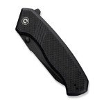 Ніж складаний туристичний Civivi Placoid, (9.3 см) 14C28N / G10 чорний