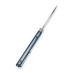 Ніж складаний туристичний Civivi Placoid, (9.3 см) 14C28N / G10 синій