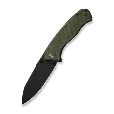 Ніж складаний туристичний Civivi Placoid, (9.3 см) 14C28N / G10 темно-зелений