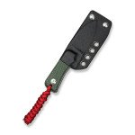 Ніж фіксований тактичний Civivi Baby Banter, (6.1 см) Nitro-V / Micarta темно-зелений