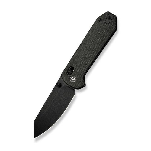 Ніж складаний кишеньковий Civivi Yonder, (7.3 см) 14C28N / Micarta темно-сірий