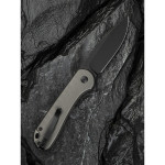 Ніж складаний кишеньковий Civivi Elementum II, (7.5 см) Nitro-V / Aluminum сірий