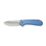 Ніж складаний кишеньковий Civivi Elementum II, (7.5 см) Nitro-V / Aluminum синій