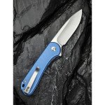 Ніж складаний кишеньковий Civivi Elementum II, (7.5 см) Nitro-V / Aluminum синій
