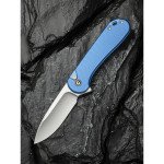 Ніж складаний кишеньковий Civivi Elementum II, (7.5 см) Nitro-V / Aluminum синій