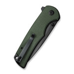Ніж складаний туристичний Sencut Praktisk, (9.1 см) 9Cr18MoV / Micarta темно-зелений