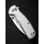 Ніж складаний кишеньковий Sencut ArcBlast, (7.6 см) 9Cr18MoV / Aluminum сірий