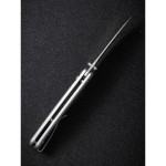 Ніж складаний кишеньковий Sencut ArcBlast, (7.6 см) 9Cr18MoV / Aluminum сірий