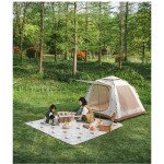 Тент для кемпінгу Naturehike CNK2450WS021, бежевий