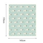 Килимок для пікніка водостійкий Naturehike CNK2350WS010, 145x170 см, зелений з принтом