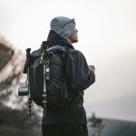 Рюкзак туристичний Naturehike Helium CNK2300016, 30+5 л, чорний
