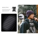 Рюкзак туристичний Naturehike Helium CNK2300016, 30+5 л, коричневий