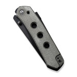 Ніж складаний туристичний Civivi Vision FG, (8.9 см) Nitro-V / Micarta темно-сірий