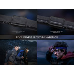 Ліхтар налобний Fenix HL12R V2.0 фіолетовий