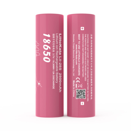 Акумулятор літій-іонний LiitoKala Lii-28S 18650 на 2800мАг 13A