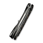 Ніж складаний кишеньковий Civivi Elementum II, (7.5 см) Damascus / Carbon Fiber & Resin