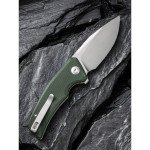Ніж складаний кишеньковий Civivi Regulatron, (7.6 см) Nitro-V / Micarta темно-зелений