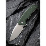 Ніж складаний кишеньковий Civivi Regulatron, (7.6 см) Nitro-V / Micarta темно-зелений