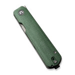 Ніж складаний кишеньковий Civivi Sendy, (7.2 см) Nitro-V / Micarta темно-зелений