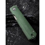 Ніж складаний кишеньковий Civivi Sendy, (7.2 см) Nitro-V / Micarta темно-зелений