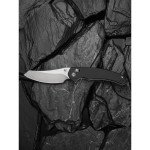 Ніж складаний туристичний Civivi Sixgill, (8.7 см) Nitro-V / G10 чорний