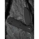 Ніж складаний кишеньковий Civivi Crabby, (6.9 см) 14C28N / Micarta чорний