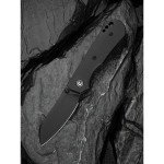 Ніж складаний кишеньковий Civivi Crabby, (6.9 см) 14C28N / Micarta чорний