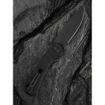Ніж складаний кишеньковий Civivi Elementum Slip Joint, (7.5 см) 14C28N / G10 чорний