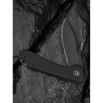 Ніж складаний кишеньковий Civivi Elementum Slip Joint, (7.5 см) 14C28N / G10 чорний